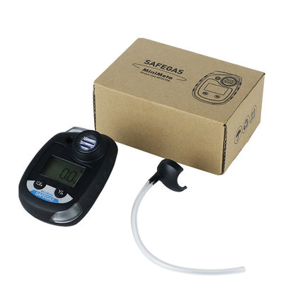 Safegas Portable Single Gas Detector for SO2 with IP68 Protection 2-Year Standby and Sound Light Vibration Alarm