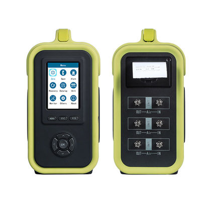 High-Capacity Portable Gas Analyzer Multi Gas Detector for Petrochemical Environmental and Laboratory Research