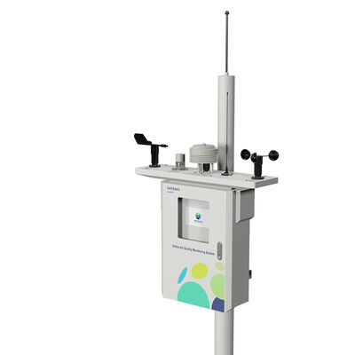 Ambient Air Quality Station with ppb Gas Detection, PM2.5/PM10 Measurement, and Weather Data Collection