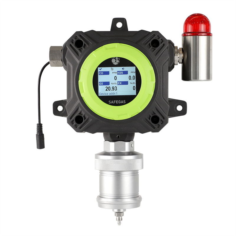 IECEx ATEX Certified Fixed Gas Detector With Manually Span And Zero Calibration Function