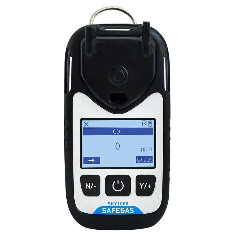Portable CO Detector with Pumped Diffusion Dual Sampling and Data Logger for Carbon Monoxide Detection
